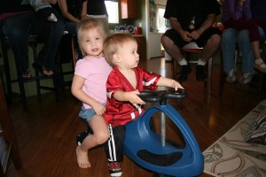 Fun On Xavier's New Toy