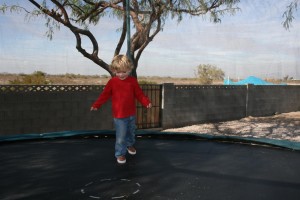 Trampoline Put To Good Use